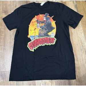MeTV Svengoolie King Sven Black T Shirt X Large NWOT Rubber Chicken Art XL